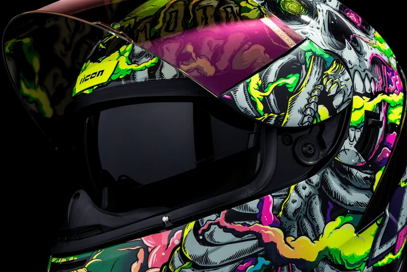 Icon Airform Hippy Dippy Full Face Motorcycle Helmet