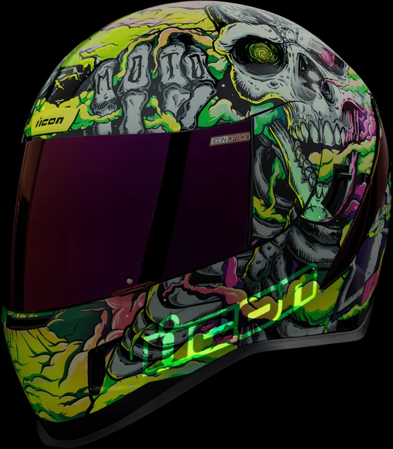 Icon Airform Hippy Dippy Full Face Motorcycle Helmet