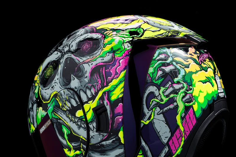 Icon Airform Hippy Dippy Full Face Motorcycle Helmet