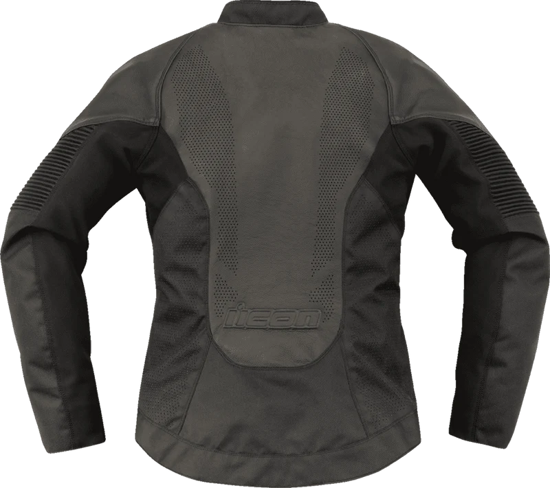 Icon Women's Overlord 3 CE Leather Motorcycle Jacket