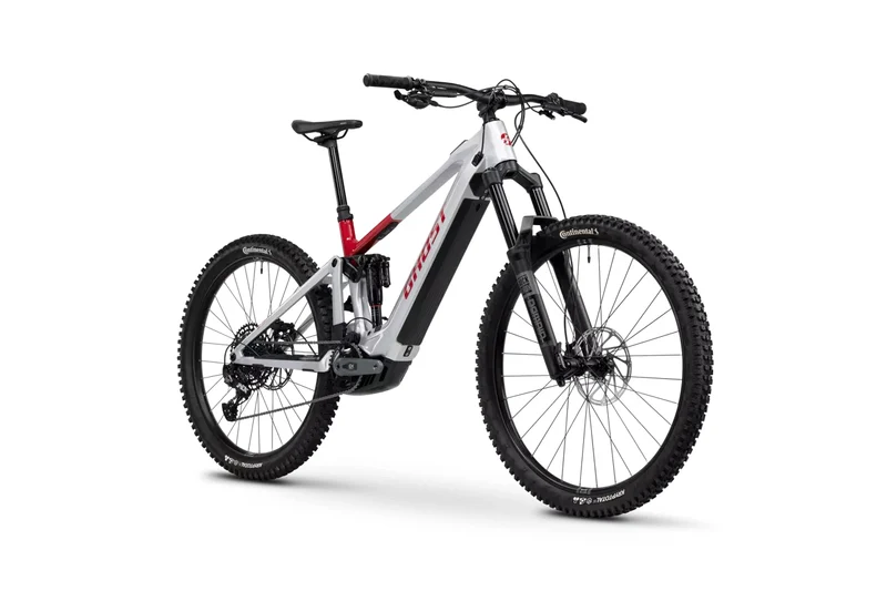 Ghost E-Riot CF Advanced Uni Misty Gray/Rebel Red