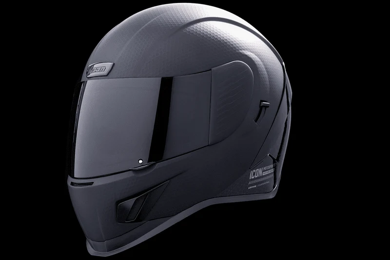 Icon Airform Dark Rubatone Full Face Motorcycle Helmet