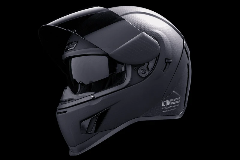 Icon Airform Dark Rubatone Full Face Motorcycle Helmet