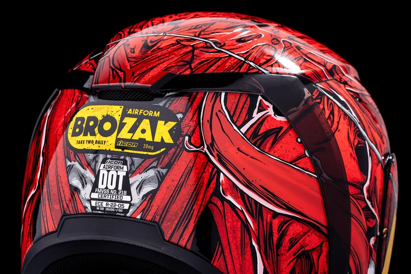 Icon Airform Mips Brozak Full Face Motorcycle Helmet
