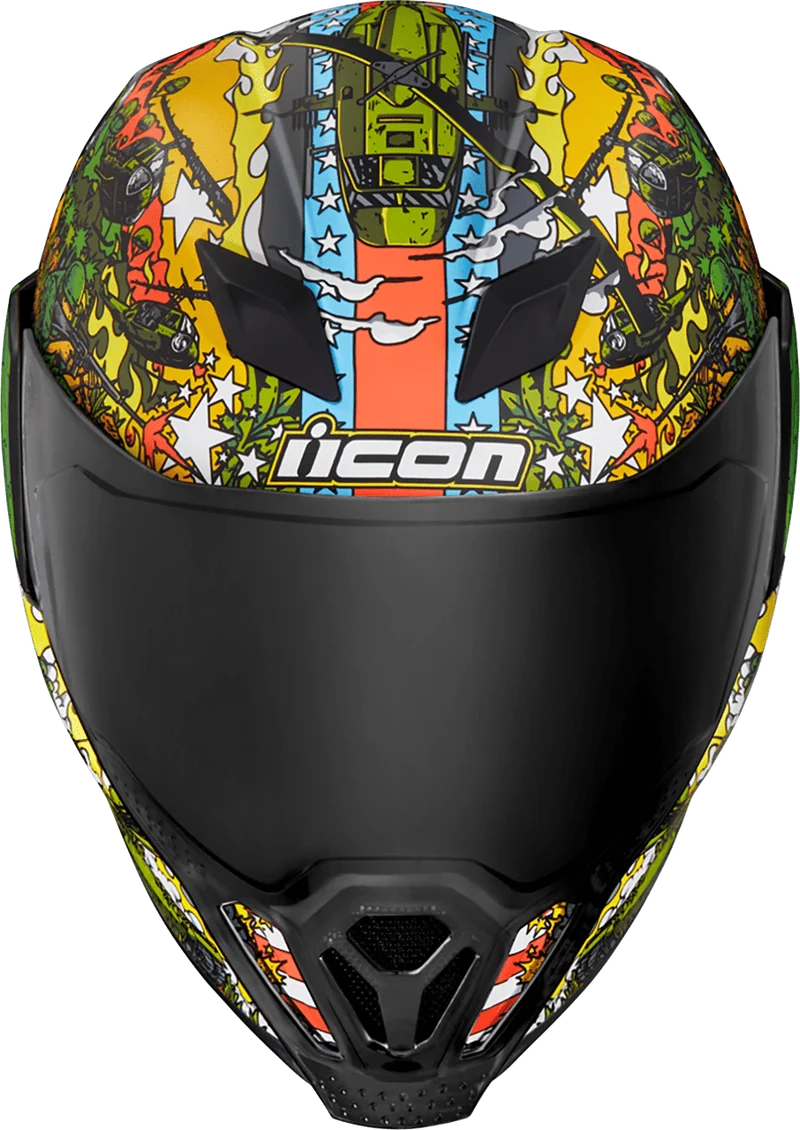 Icon Airflite Ground Pounder GP23 Full Face Motorcycle Helmet