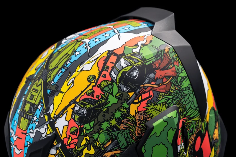 Icon Airflite Ground Pounder GP23 Full Face Motorcycle Helmet