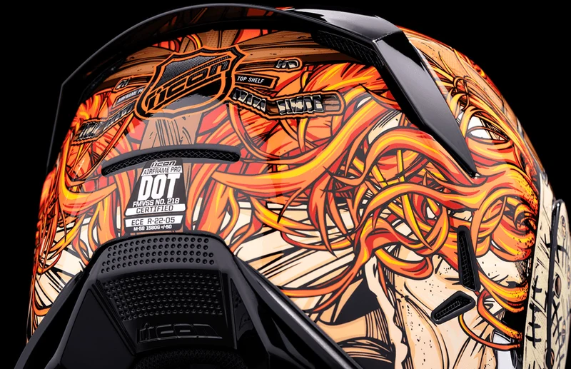 Icon Airframe Pro TopShelf Full Face Motorcycle Helmet