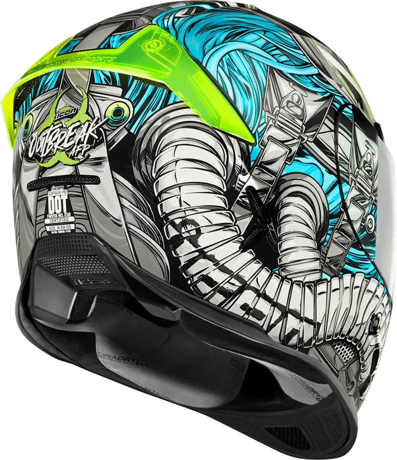 Icon Airframe Pro Outbreak Full Face Motorcycle Helmet
