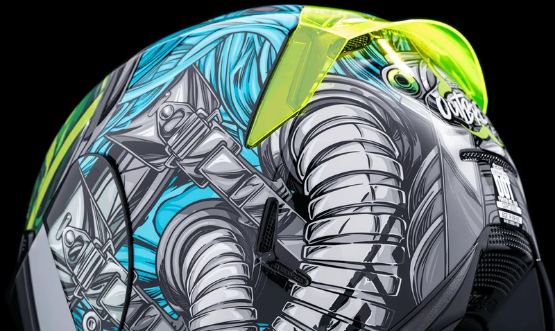 Icon Airframe Pro Outbreak Full Face Motorcycle Helmet