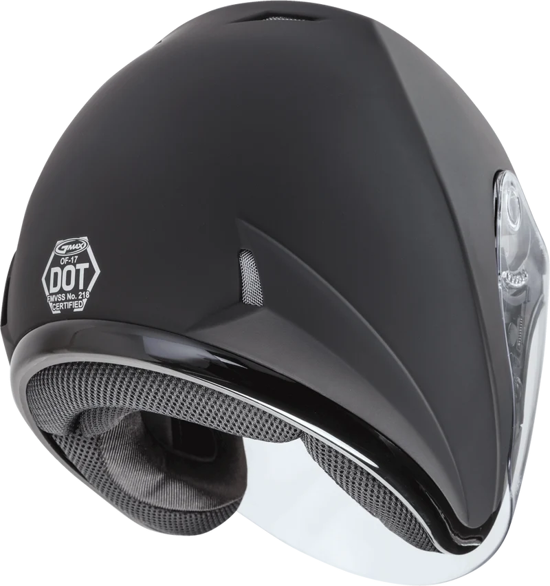 GMax OF-17 Solid Open Face Motorcycle Helmet