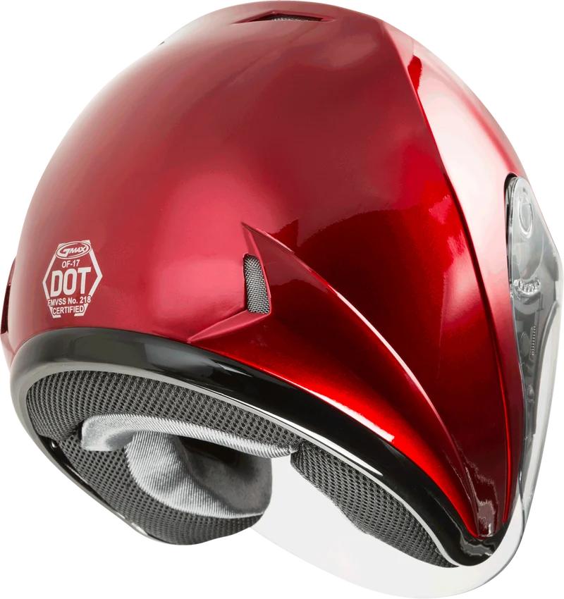 GMax OF-17 Solid Open Face Motorcycle Helmet