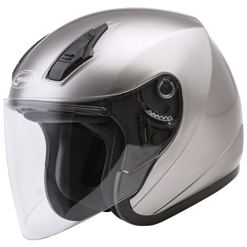 GMax OF-17 Solid Open Face Motorcycle Helmet