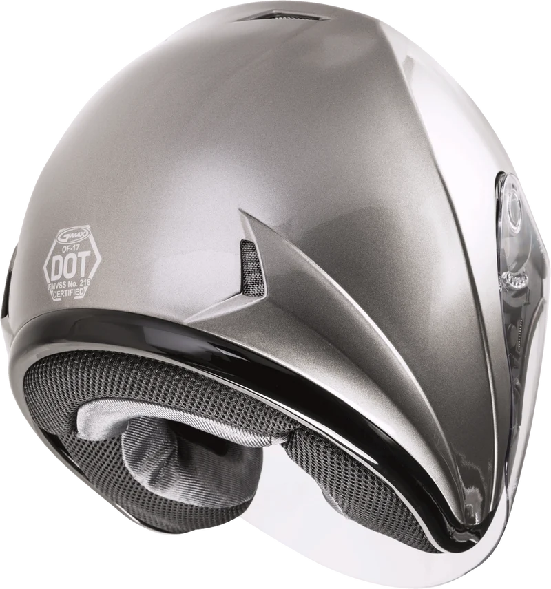 GMax OF-17 Solid Open Face Motorcycle Helmet
