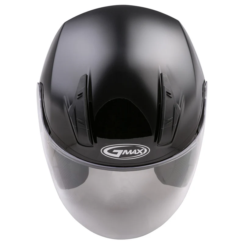 GMax OF-17 Solid Open Face Motorcycle Helmet