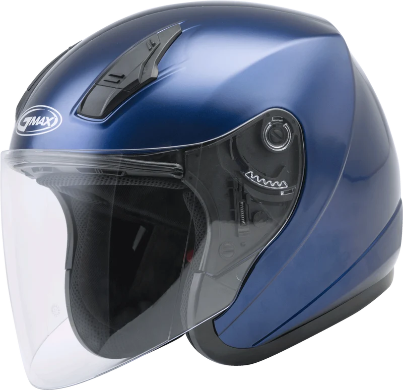 GMax OF-17 Solid Open Face Motorcycle Helmet