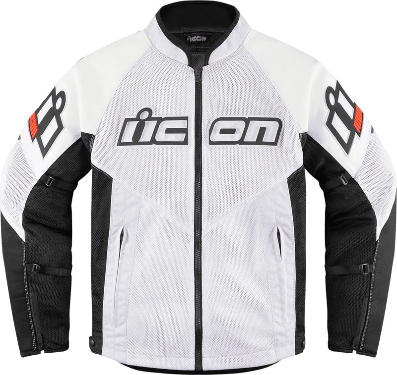 Icon Men's Mesh AF Leather Motorcycle Jacket