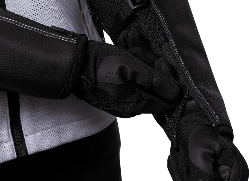 Icon Men's Mesh AF Leather Motorcycle Jacket