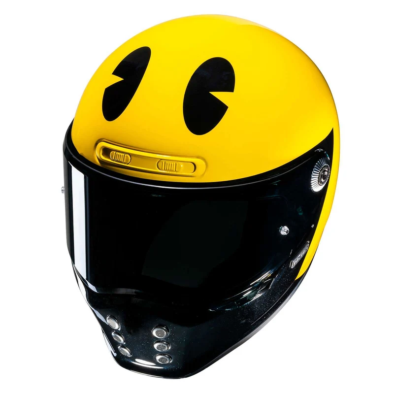 HJC V10 Pac Man LE Full Face Motorcycle Helmet