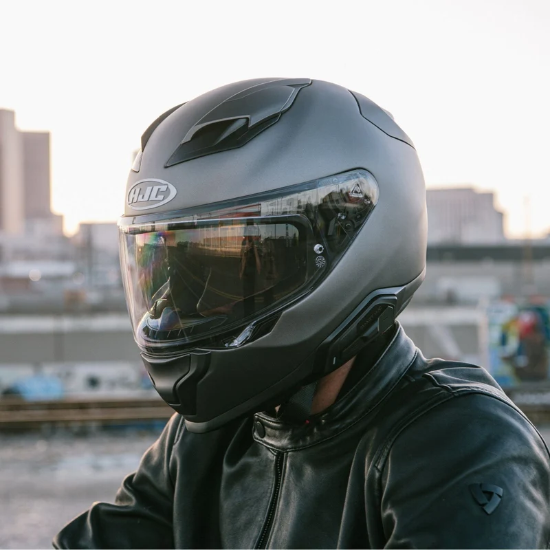 HJC F71 Solid Full Face Motorcycle Helmet