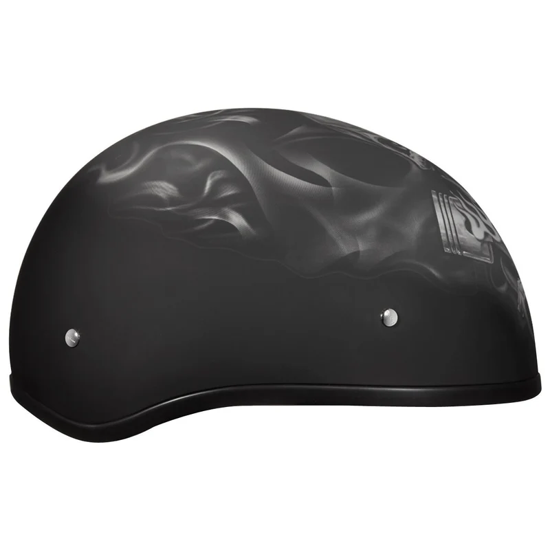 Daytona Skull Cap Pistons Skull Half Helmet