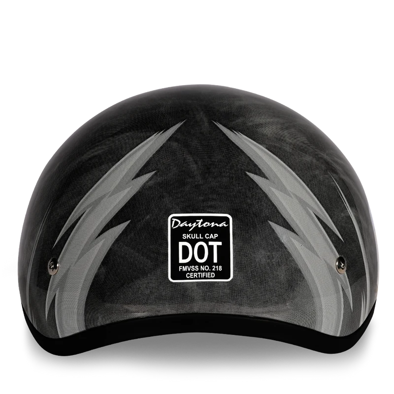 Daytona Skull Cap Thunder Half Face Motorcycle Helmet