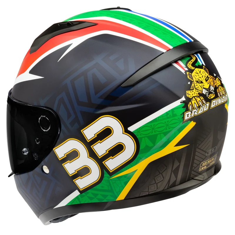 HJC C10 Brad Binder BB33 LTD Full Face Motorcycle Helmet