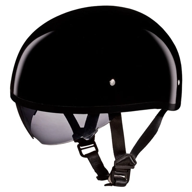 Daytona Skull Cap Half Helmet with Inner Sun Shield