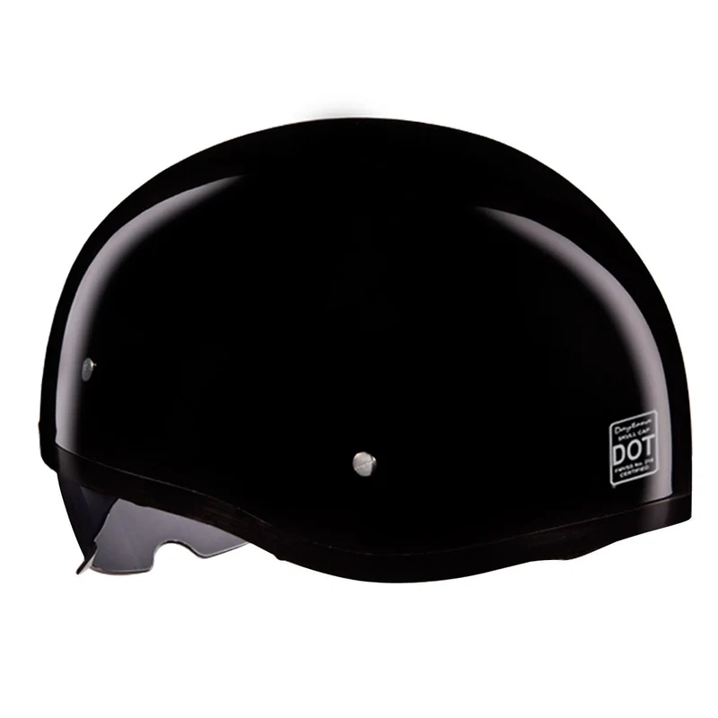 Daytona Skull Cap Half Helmet with Inner Sun Shield