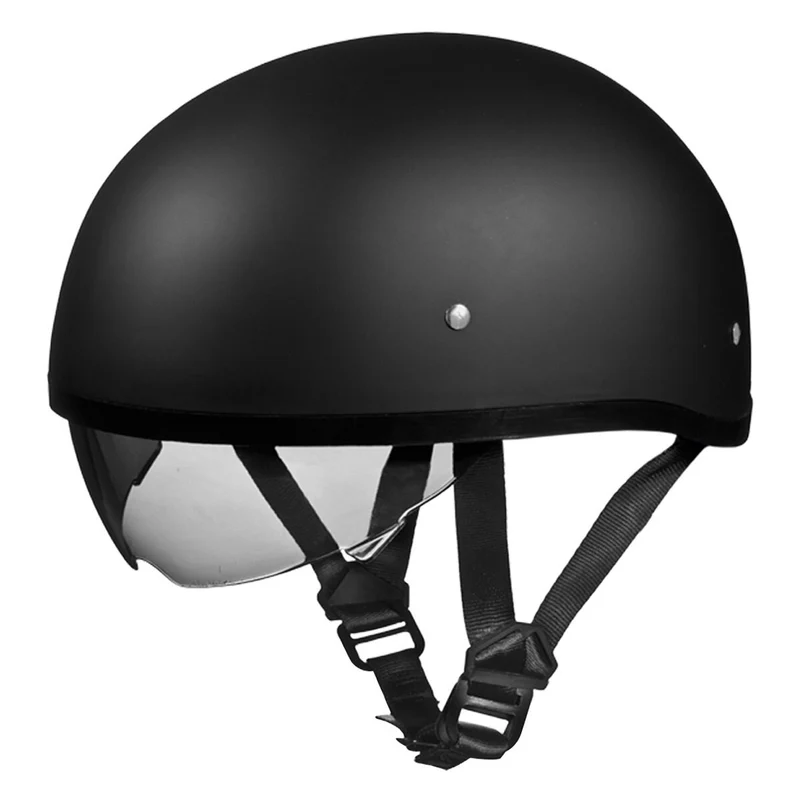 Daytona Skull Cap Half Helmet with Inner Sun Shield