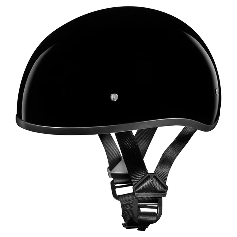 Daytona Skull Cap Half Face Motorcycle Helmet