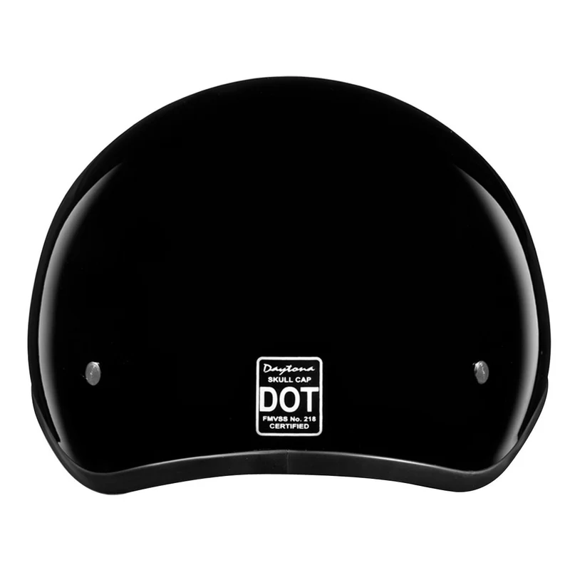 Daytona Skull Cap Half Face Motorcycle Helmet
