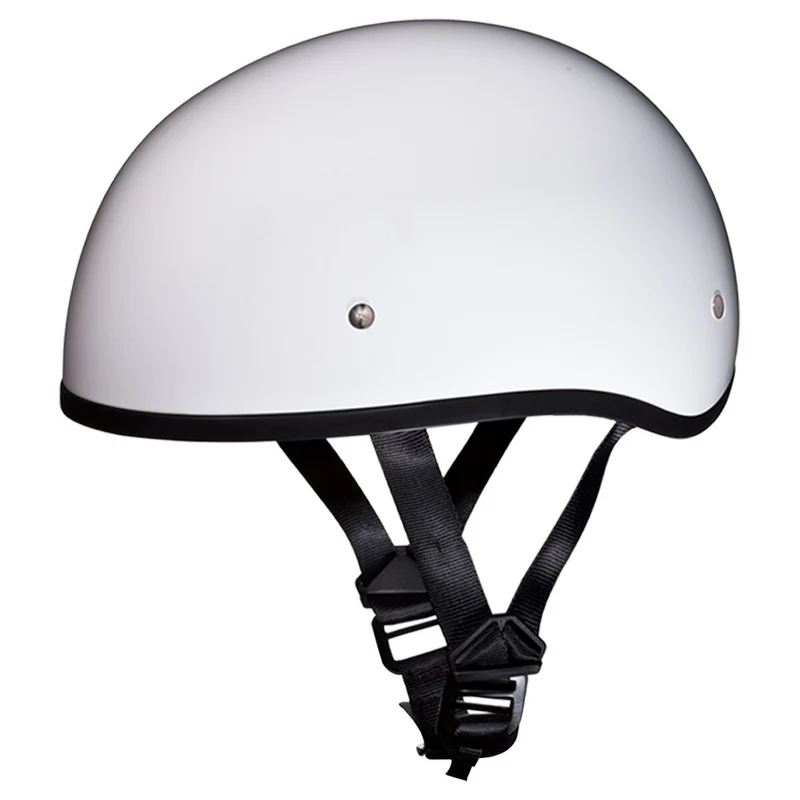 Daytona Skull Cap Half Face Motorcycle Helmet