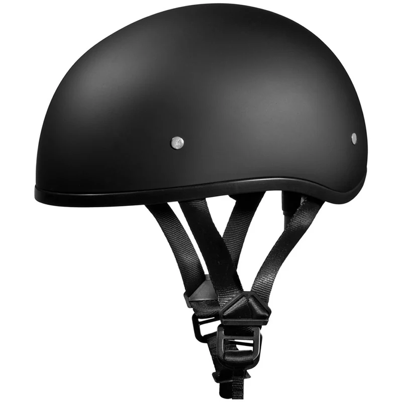 Daytona Skull Cap Half Face Motorcycle Helmet