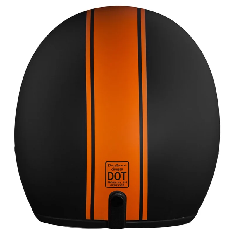 Daytona Cruiser Pin Stripe Open Face Motorcycle Helmet