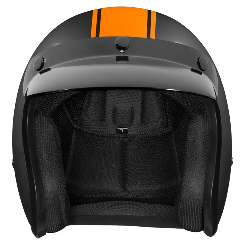 Daytona Cruiser Pin Stripe Open Face Motorcycle Helmet