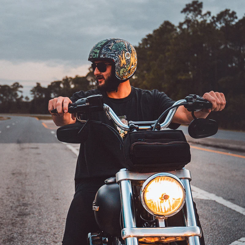 Daytona Cruiser Money Open Face Motorcycle Helmet