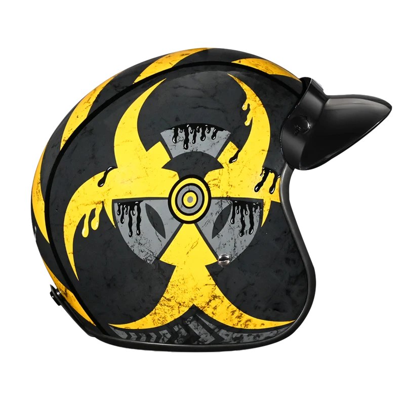 Daytona Cruiser Toxic Open Face Motorcycle Helmet