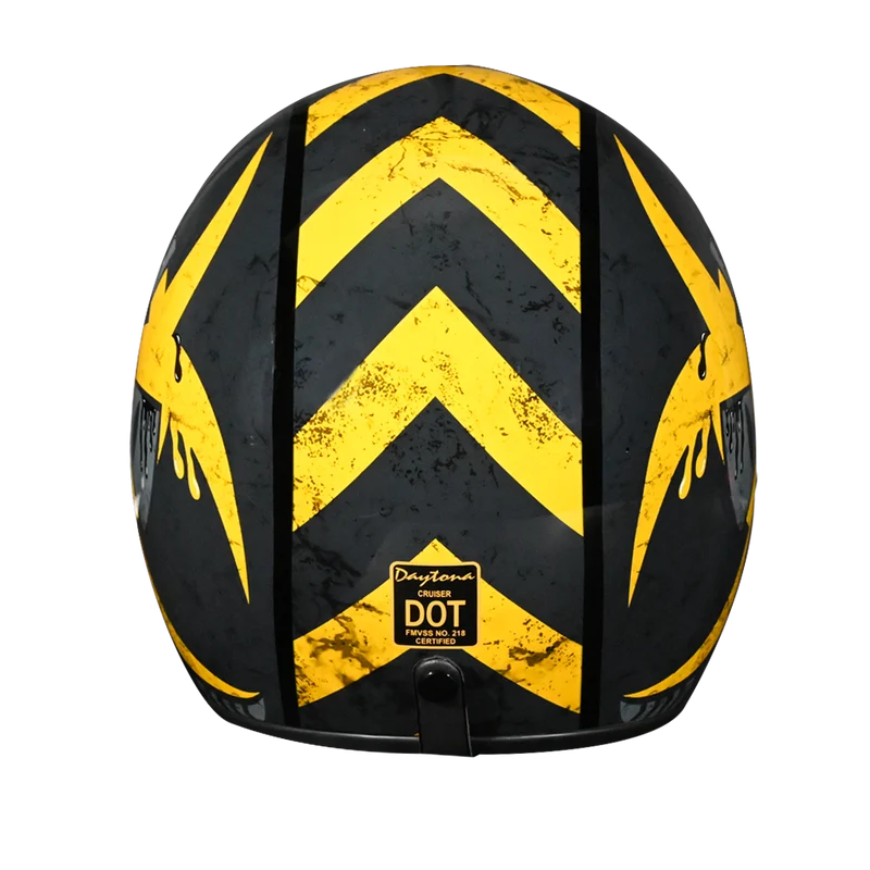 Daytona Cruiser Toxic Open Face Motorcycle Helmet