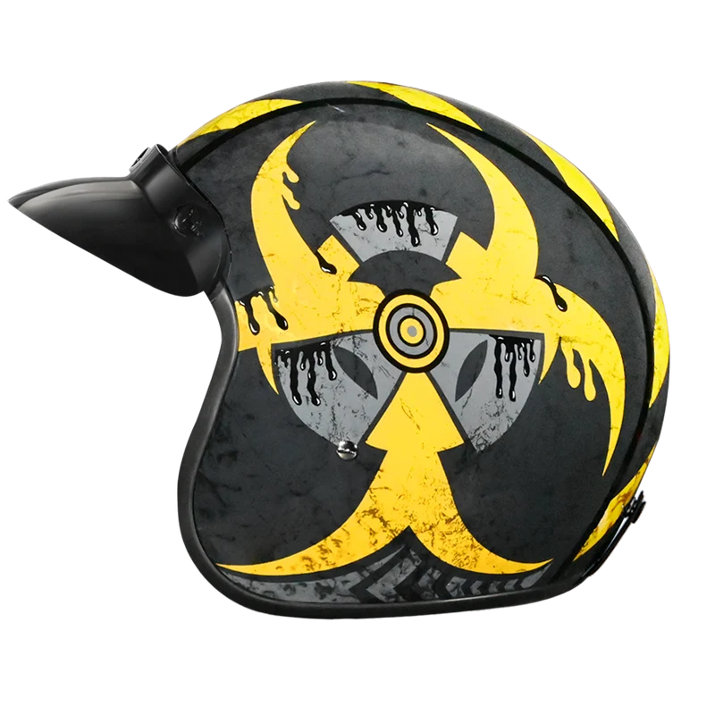Daytona Cruiser Toxic Open Face Motorcycle Helmet