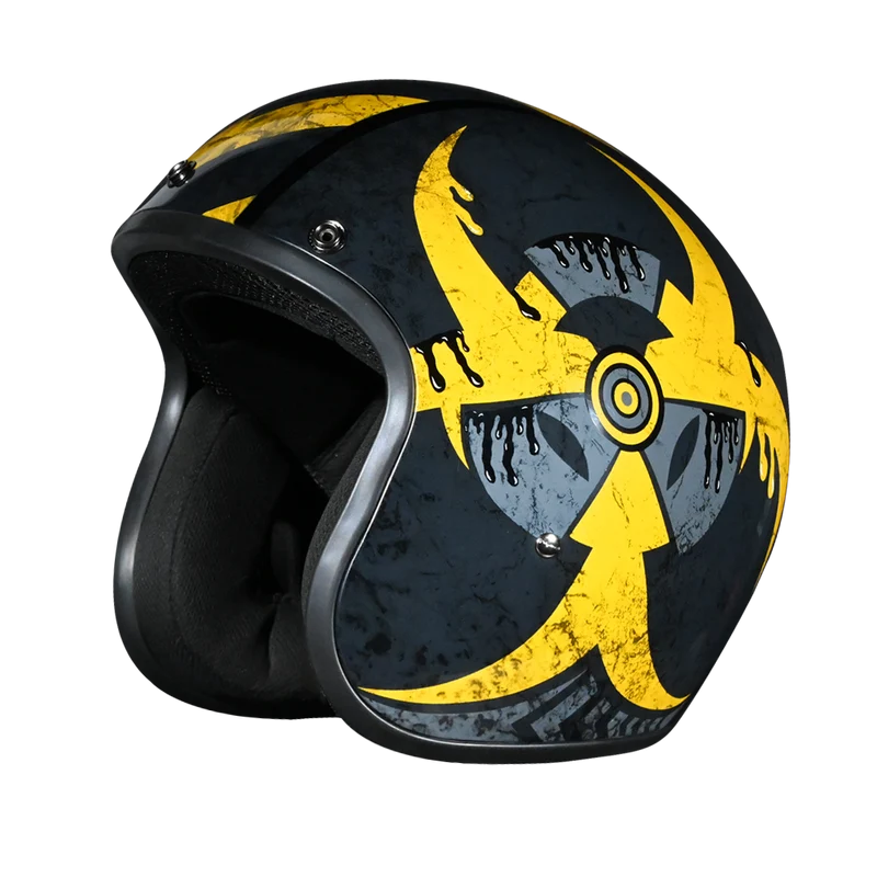 Daytona Cruiser Toxic Open Face Motorcycle Helmet