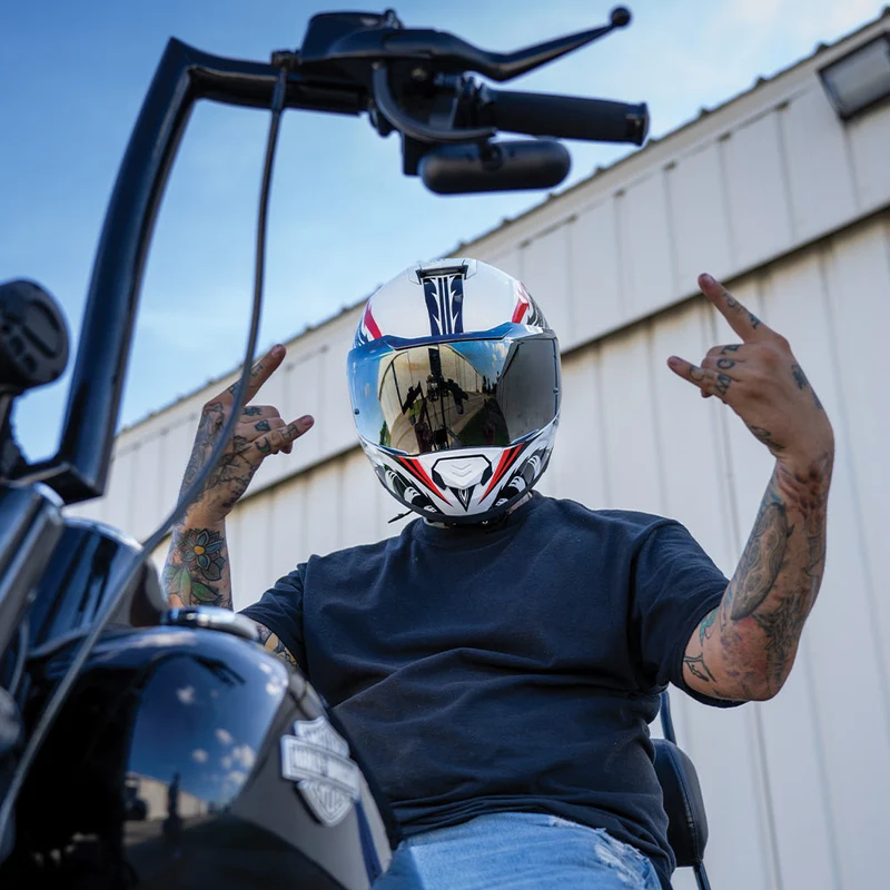 Daytona Glide Phoenix Modular Motorcycle Helmet