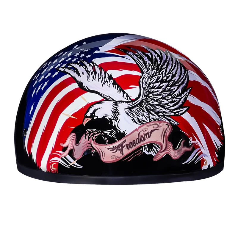 Daytona Skull Cap Freedom 2.0 Half Motorcycle Helmet