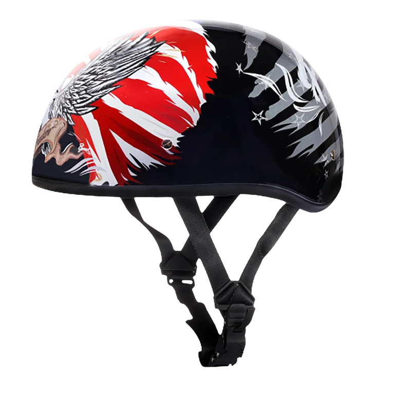 Daytona Skull Cap Freedom 2.0 Half Motorcycle Helmet