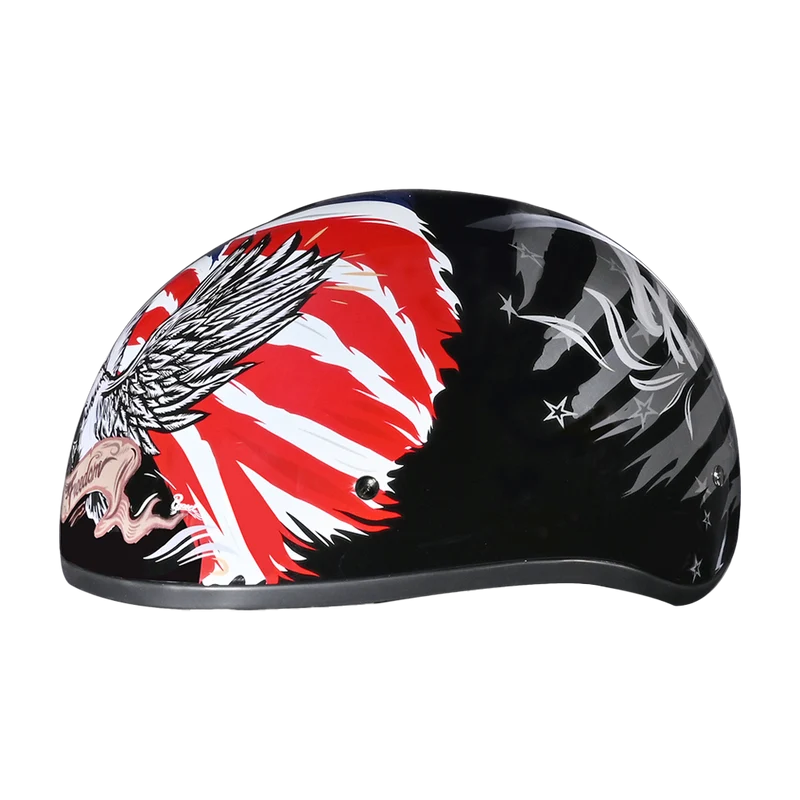 Daytona Skull Cap Freedom 2.0 Half Motorcycle Helmet