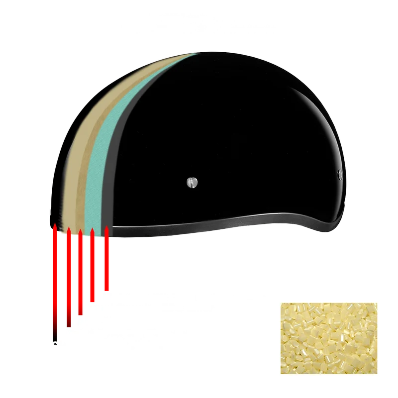 Daytona Skull Cap Freedom 2.0 Half Motorcycle Helmet