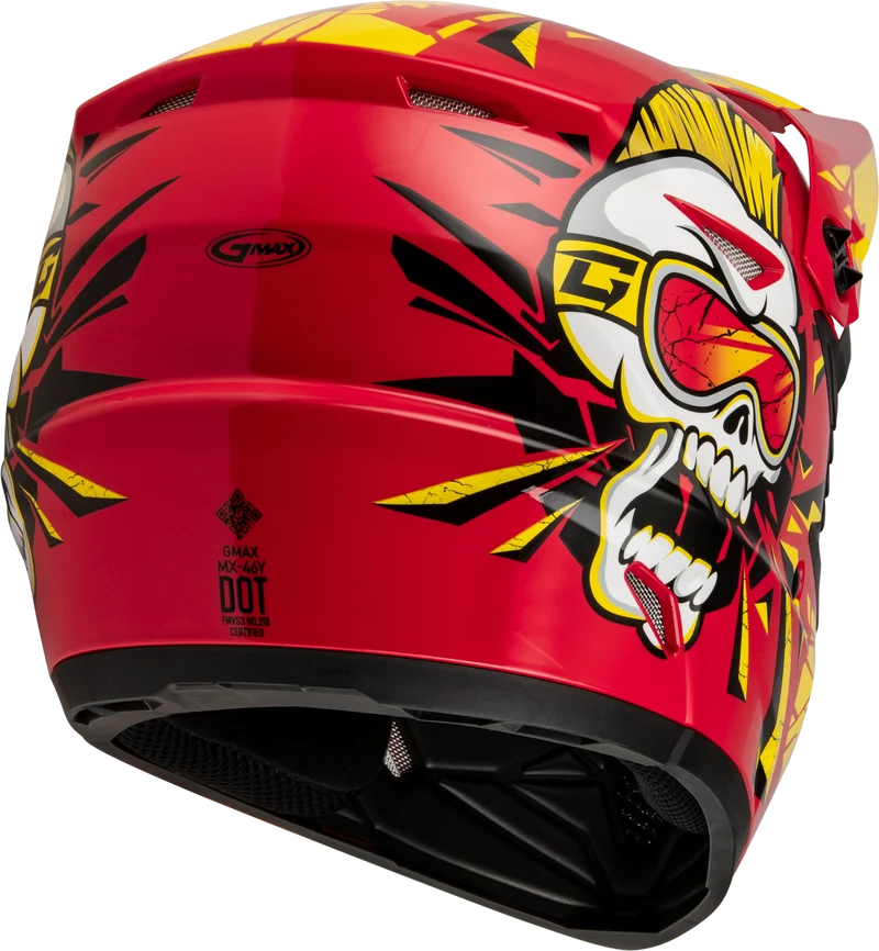 Gmax Youth MX-46Y Unstable Off Road Motorcycle Helmet