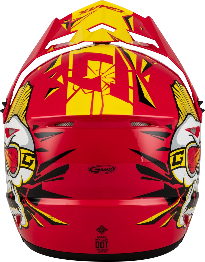 Gmax Youth MX-46Y Unstable Off Road Motorcycle Helmet