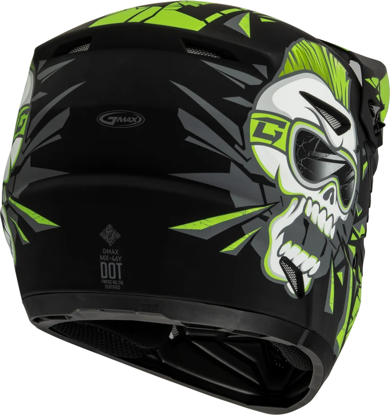 Gmax Youth MX-46Y Unstable Off Road Motorcycle Helmet