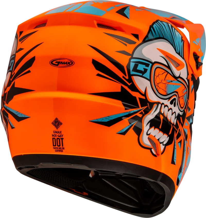 Gmax Youth MX-46Y Unstable Off Road Motorcycle Helmet