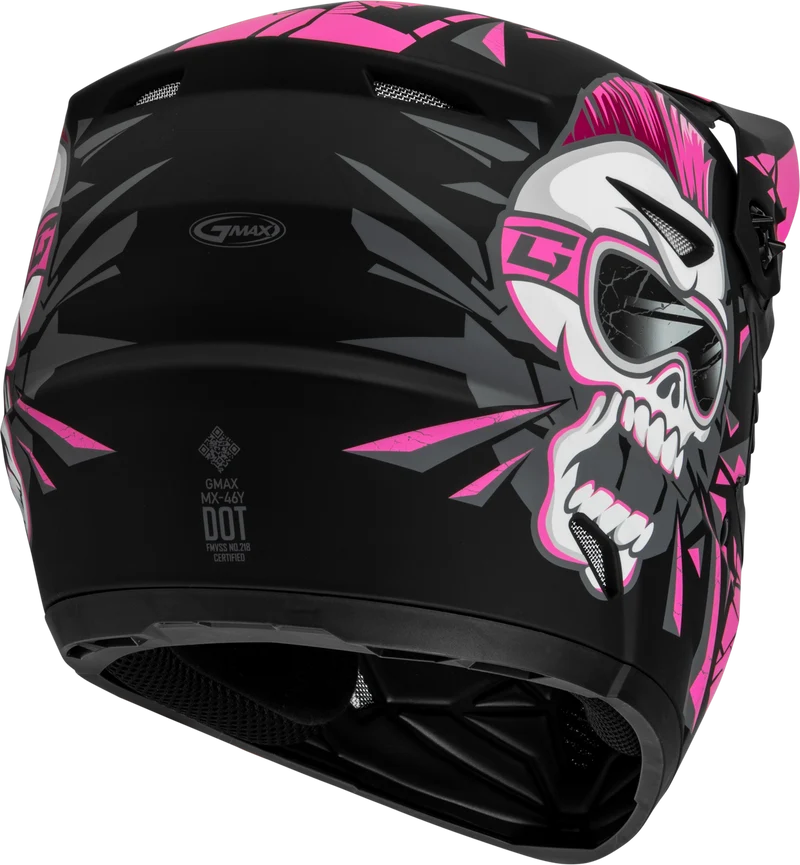 Gmax Youth MX-46Y Unstable Off Road Motorcycle Helmet